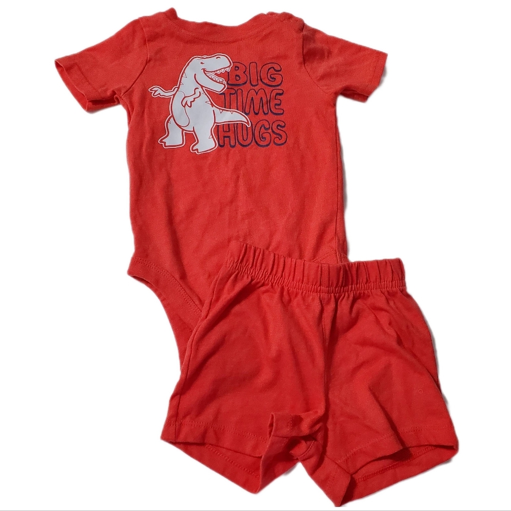 Garanimals Baby Boy 2Pc Short & Bodtsuit Set Size 18 Months